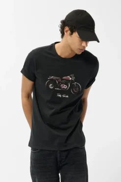 Teddy Smith T-shirt T-CARSER MC CHARBON Sale