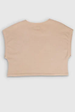 Teddy Smith T-shirt TEE OVER BEIGE Best