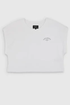 Teddy Smith T-shirt TEE OVER BLANC Fashion
