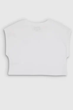 Teddy Smith T-shirt TEE OVER BLANC Fashion