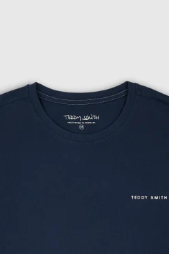 Teddy Smith T-shirt THE TEE 2 ML US NAVY USNAVY Cheap