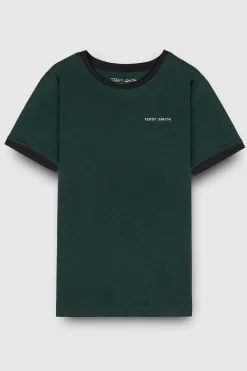 Teddy Smith T-shirt THE TEE 2 R MC JR VERT SCARABE VERTSCARABE Outlet