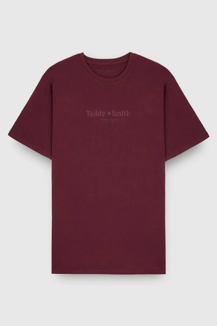 Teddy Smith T-shirt T-JIM MC DARK WINE DARKWINE Store