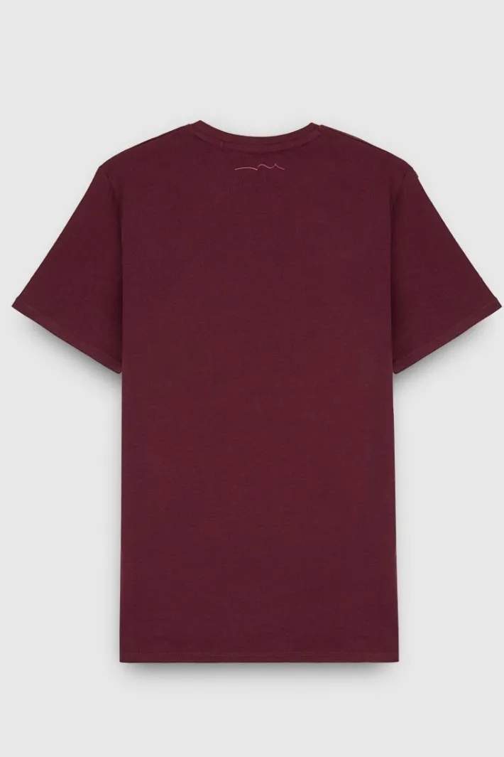 Teddy Smith T-shirt T-JIM MC DARK WINE DARKWINE Store