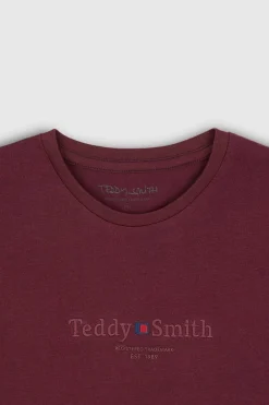 Teddy Smith T-shirt T-JIM MC DARK WINE DARKWINE Store