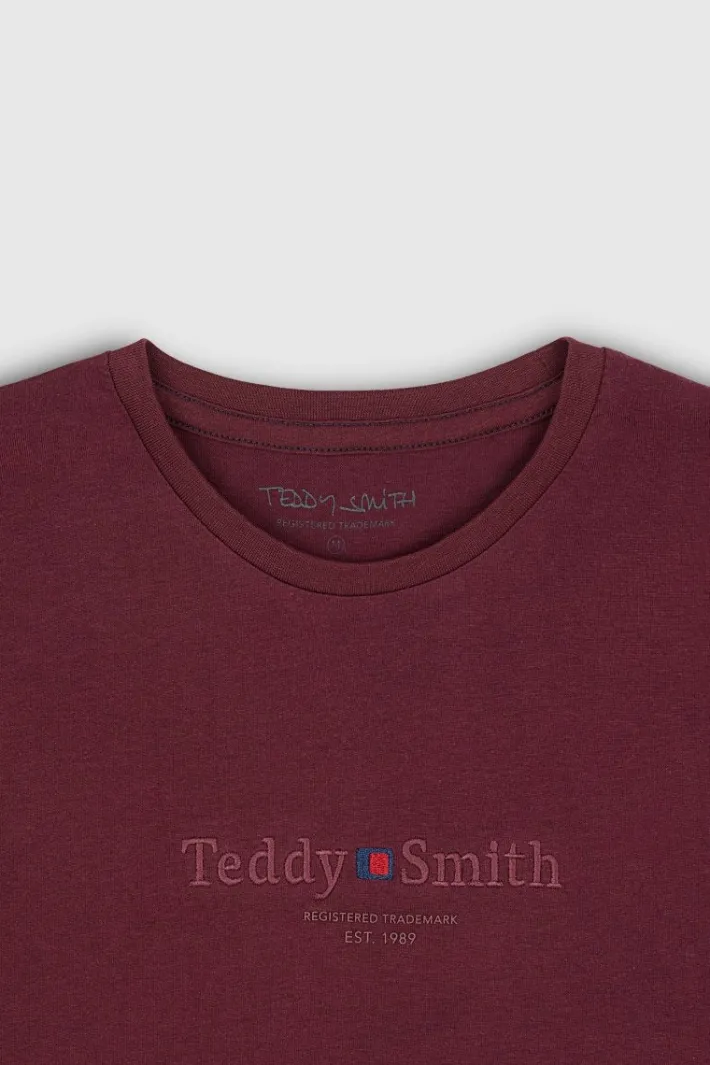 Teddy Smith T-shirt T-JIM MC DARK WINE DARKWINE Store