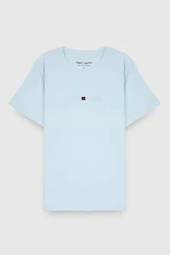 Teddy Smith T-shirt T-JIM MC JR BLEU CLAIR BLEUCLAIR Hot