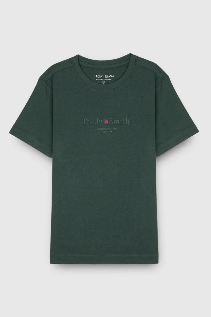 Teddy Smith T-shirt T-JIM MC JR VERT SCARABE VERTSCARABE Flash Sale