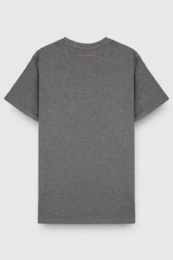 Teddy Smith T-shirt T-JIM MC MELANGE BLACK MELANGEBLACK Hot