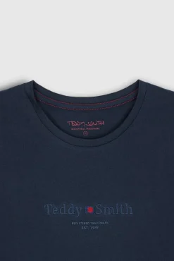 Teddy Smith T-shirt T-JIM MC TOTAL NAVY TOTALNAVY Best Sale