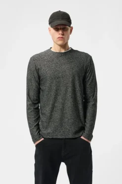 Teddy Smith T-shirt T-KAYLEN ML MELANGE BLACK Online
