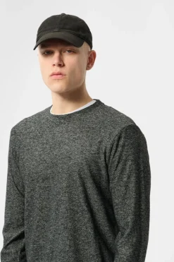 Teddy Smith T-shirt T-KAYLEN ML MELANGE BLACK Online