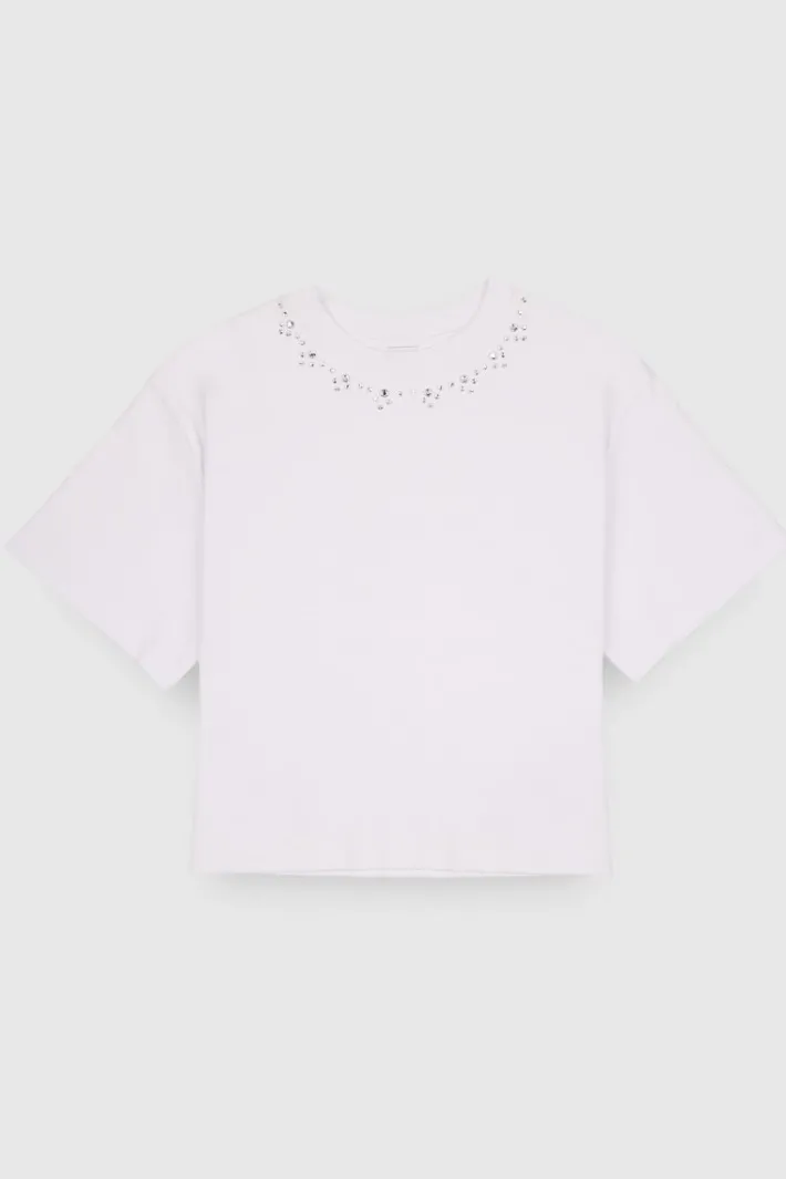 Teddy Smith T-shirt T-LEXIE MC BLANC Online