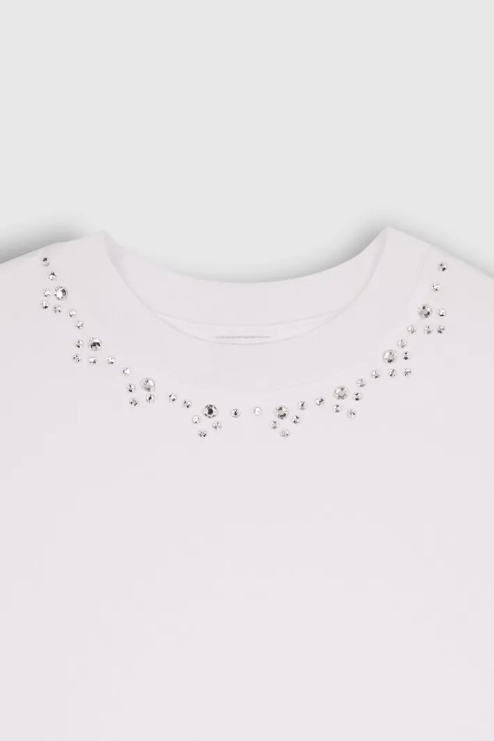 Teddy Smith T-shirt T-LEXIE MC BLANC Online