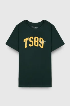 Teddy Smith T-shirt T-LIVE MC JR VERT SCARABE VERTSCARABE Cheap