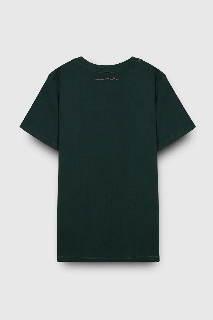 Teddy Smith T-shirt T-LIVE MC JR VERT SCARABE VERTSCARABE Cheap