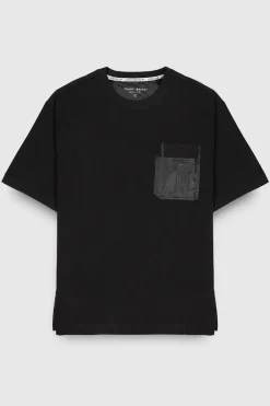 Teddy Smith T-shirt T-LOBO MC CHARBON New