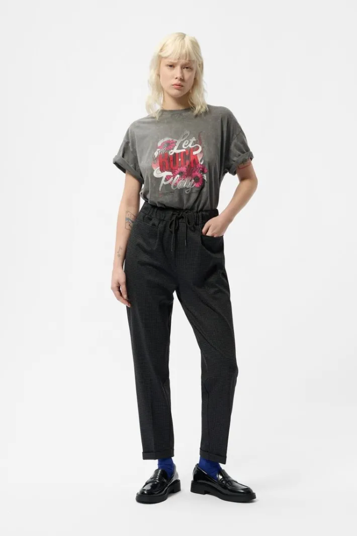 Teddy Smith T-shirt T-MALIKA MC GRAPHITE Outlet
