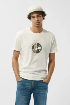 Teddy Smith T-shirt T-MAXENS MC MIDDLE WHITE Outlet