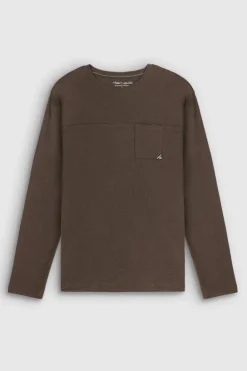 Teddy Smith T-shirt T-MILLER ML RAVEN KAKI RAVENKAKI Store