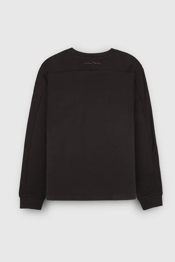 Teddy Smith T-shirt T-ONG ML JR CHARBON Best