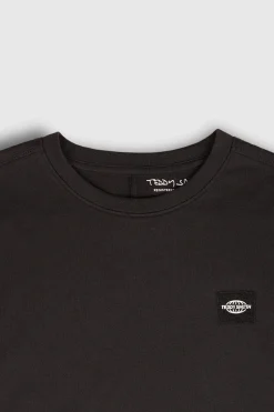 Teddy Smith T-shirt T-ONG ML JR CHARBON Best