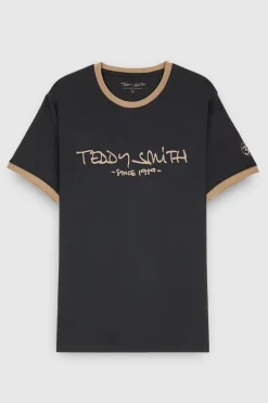 Teddy Smith T-shirt T-ORIGINAL MC CHARBON New