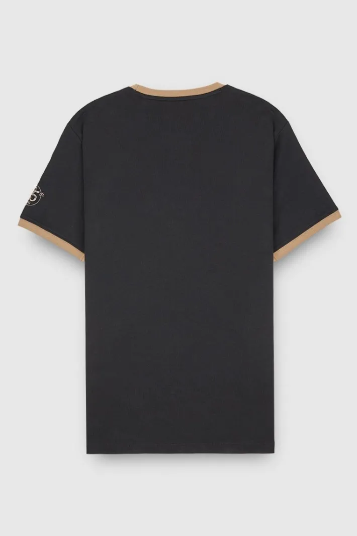 Teddy Smith T-shirt T-ORIGINAL MC CHARBON New