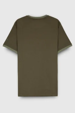 Teddy Smith T-shirt T-ORIGINAL MC RAVEN KAKI RAVENKAKI New