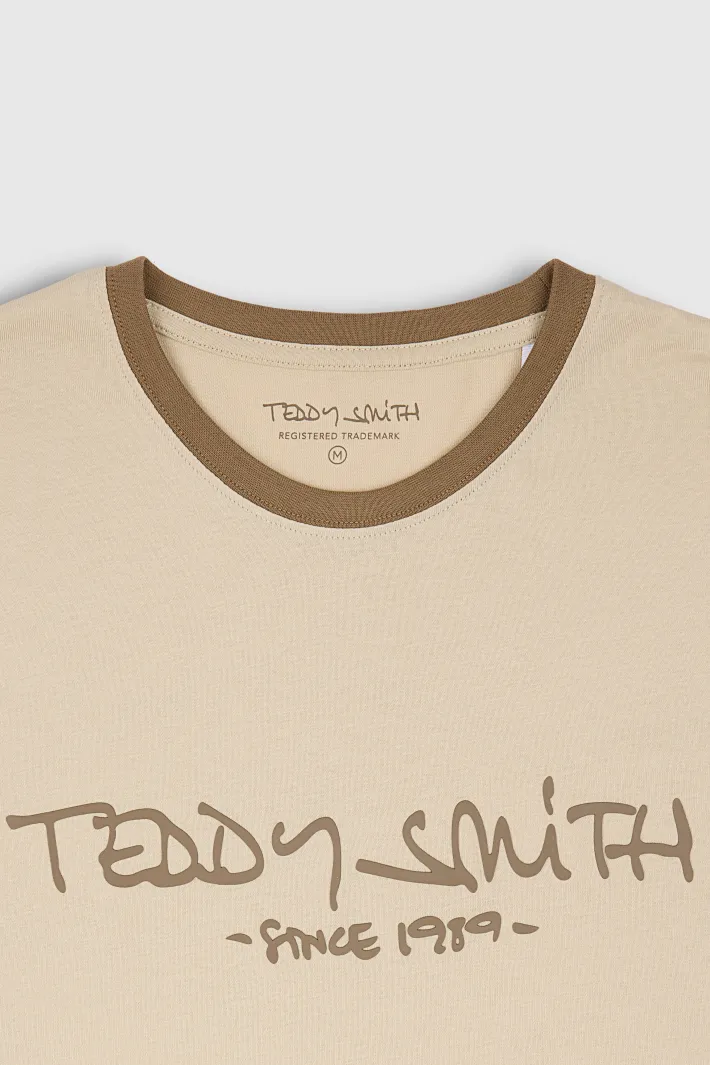Teddy Smith T-shirt T-ORIGINAL MC SOFT GREGE SOFTGREGE Online