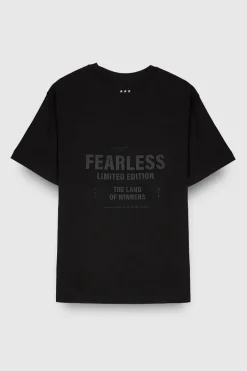 Teddy Smith T-shirt T-OSGAR MC CHARBON Best Sale
