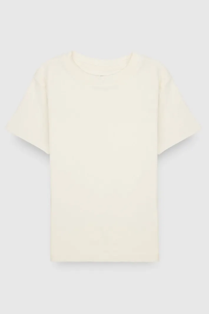 Teddy Smith T-shirt T-RIBOU MC JR MIDDLE WHITE MIDDLEWHITE Online