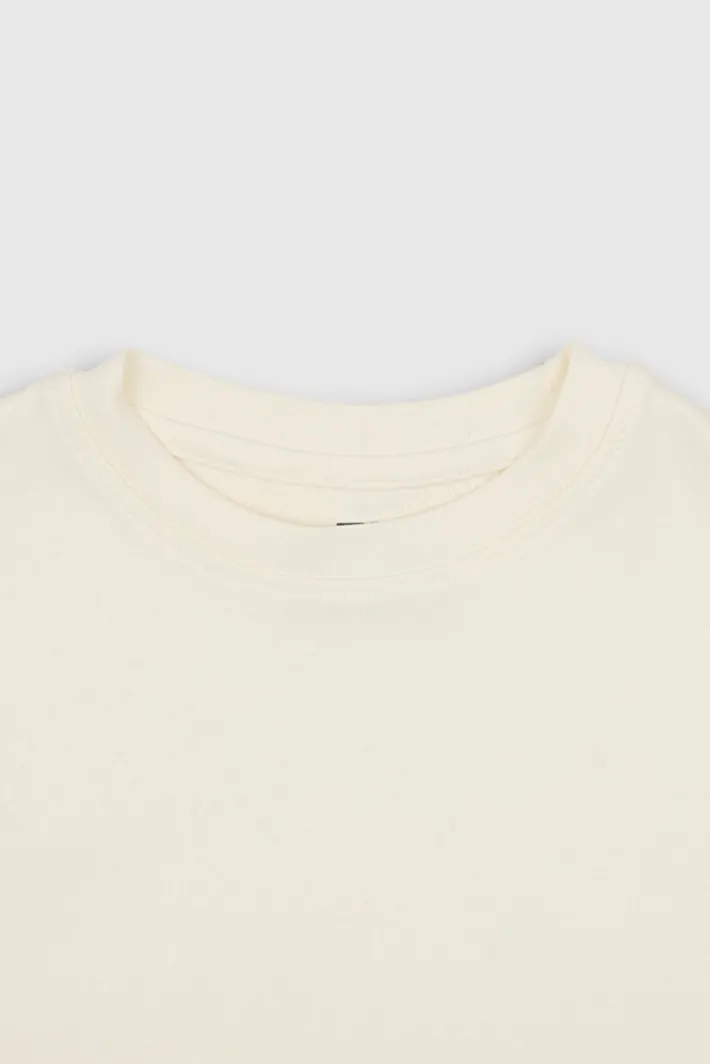Teddy Smith T-shirt T-RIBOU MC JR MIDDLE WHITE MIDDLEWHITE Online