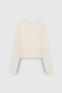 Teddy Smith T-shirt T-RIBOU ML JR MIDDLE WHITE MIDDLEWHITE Shop