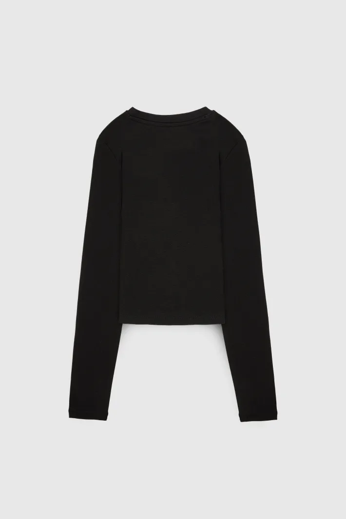 Teddy Smith T-shirt T-RIBOU ML JR NOIR Online