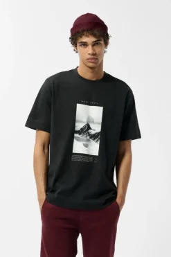 Teddy Smith T-shirt T-SOULY MC CHARBON Discount