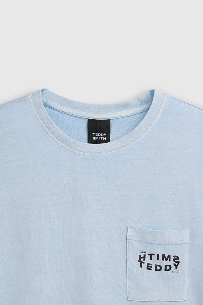 Teddy Smith T-shirt T-SQUAD MC BRISE Discount