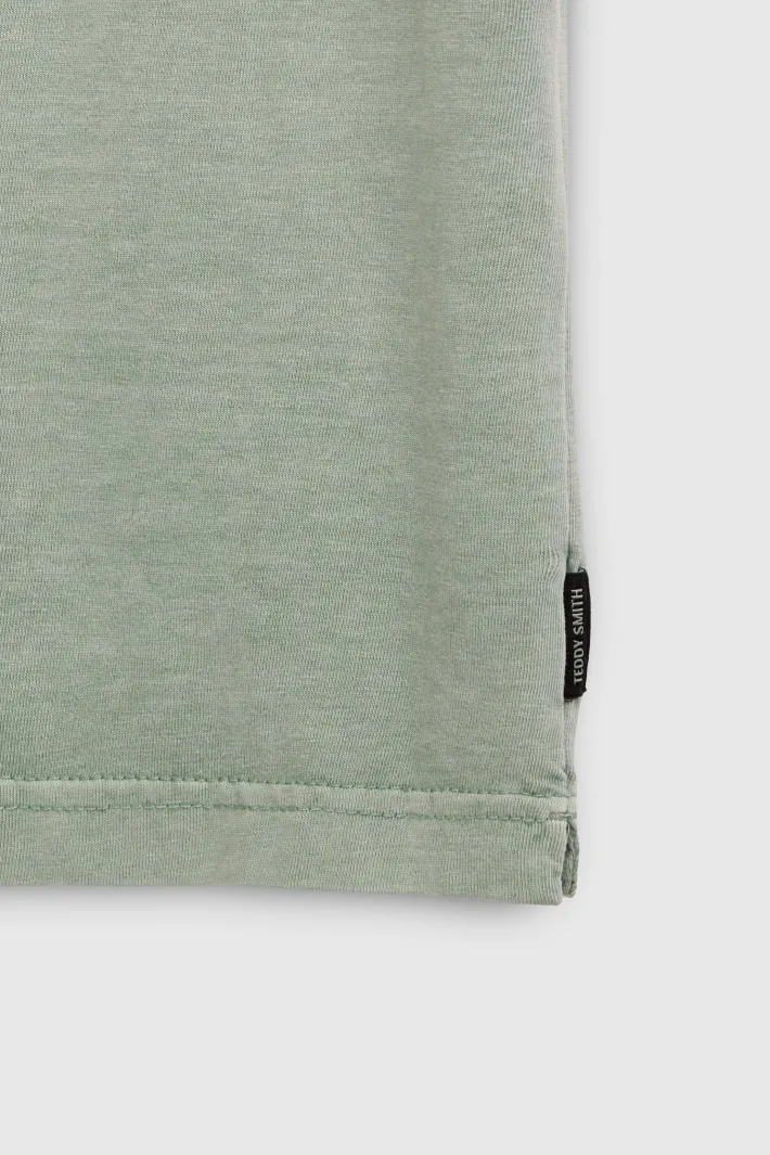 Teddy Smith T-shirt T-SQUAD MC ICEBERG GREEN ICEBERGGREEN Flash Sale
