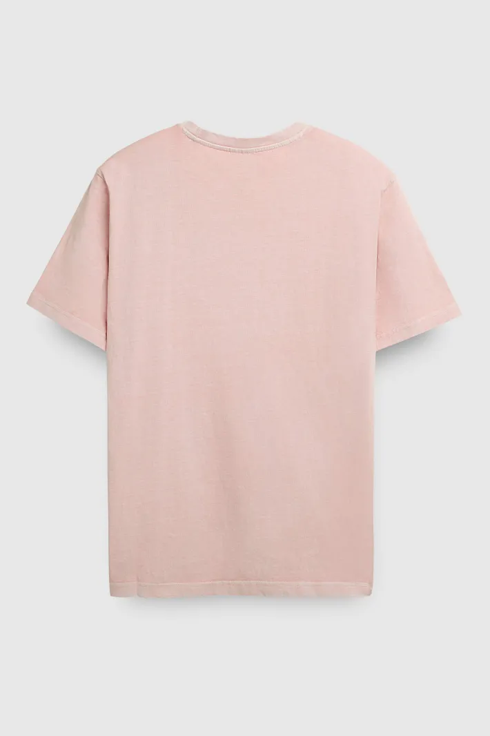 Teddy Smith T-shirt T-SQUAD MC ROSE PALE ROSEPALE Cheap