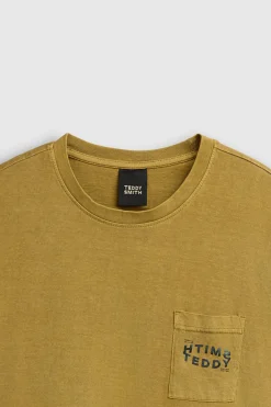Teddy Smith T-shirt T-SQUAD MC WORKER BEIGE WORKERBEIGE Best Sale