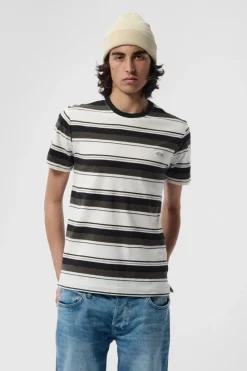 Teddy Smith T-shirt T-STEFFEN MC MIDDLE WHITE Flash Sale