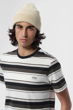 Teddy Smith T-shirt T-STEFFEN MC MIDDLE WHITE Flash Sale