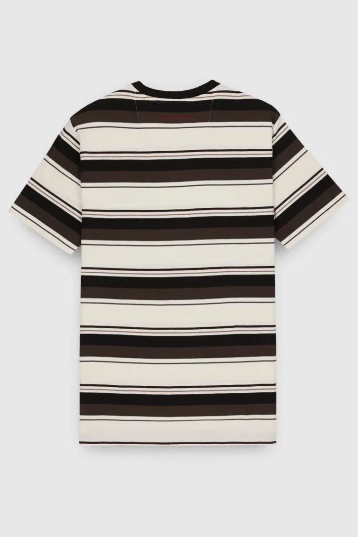 Teddy Smith T-shirt T-STEFFEN MC MIDDLE WHITE Flash Sale