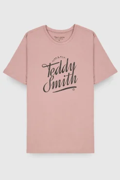Teddy Smith T-shirt T-TINSLEY MC WOOD ROSE WOODROSE Outlet
