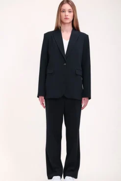Teddy Smith Veste 1 bouton doublée V-TINA DARK NAVY DARKNAVY Hot