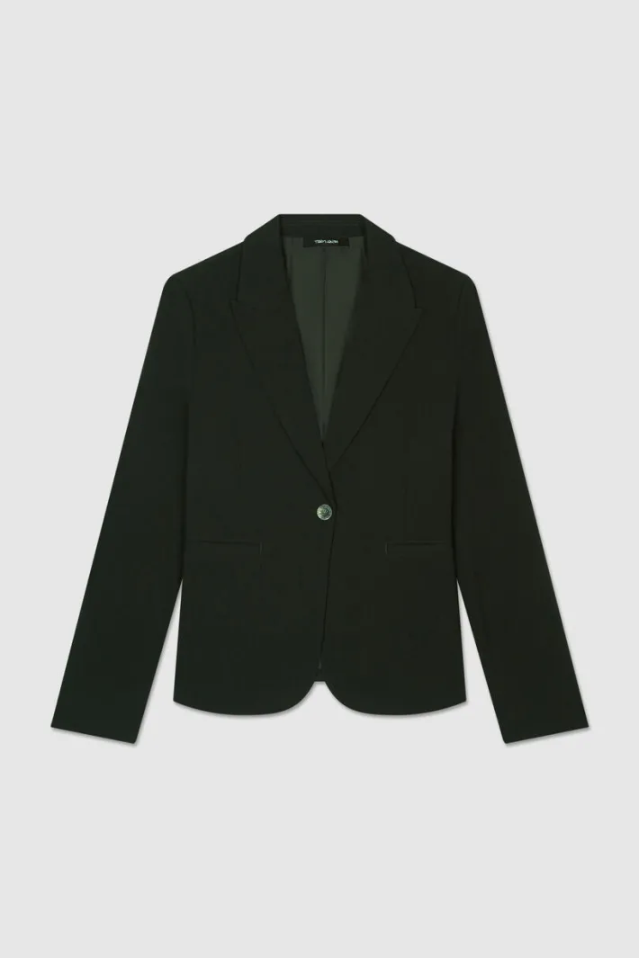 Teddy Smith Veste ajustée MILADY BISTRETCH NOIR Fashion