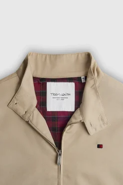 Teddy Smith Veste mi-saison col mao à 2 boutons SANSON 2 BEIGE Sale