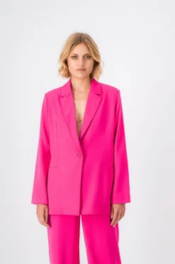 Teddy Smith Veste tailleur droite ROSA FRESH PINK Cheap