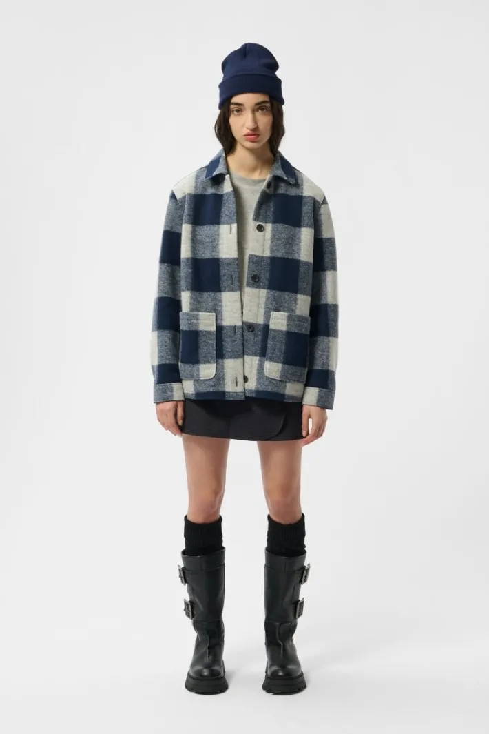 Teddy Smith Veste V-SHERLEY TOTAL NAVY Discount