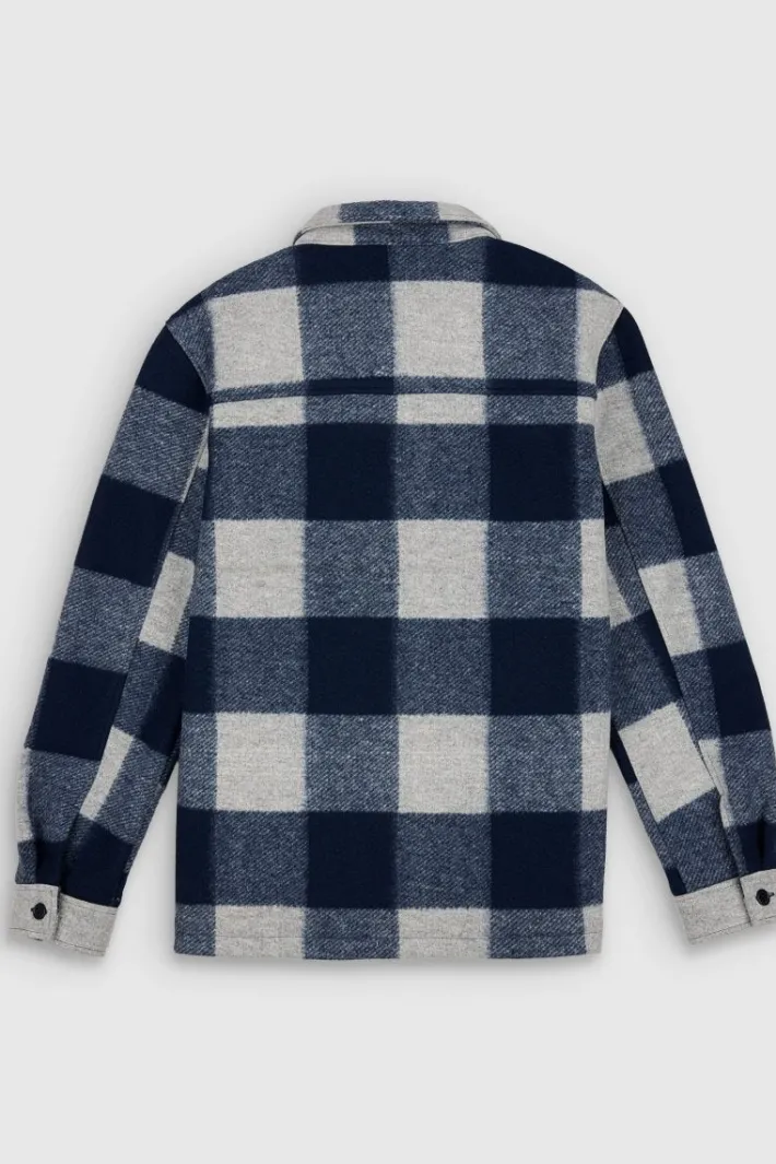 Teddy Smith Veste V-SHERLEY TOTAL NAVY Discount